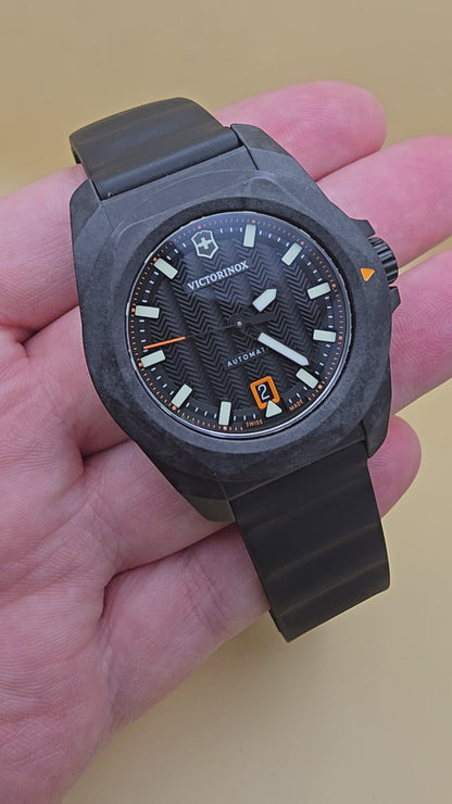 Swiss Army Carbon I.N.O.X. Automatic 41mm full set
