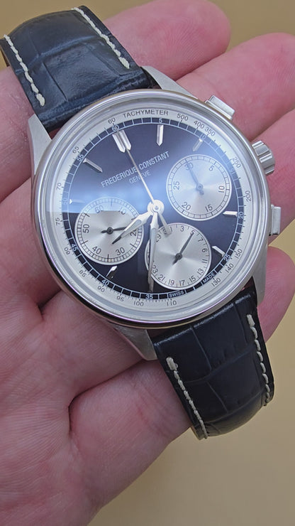 Frederique Constant Manufacture Flyback Cronograph 42mm cutie/supracutie/dovadă achiziție chrono24 2070euro