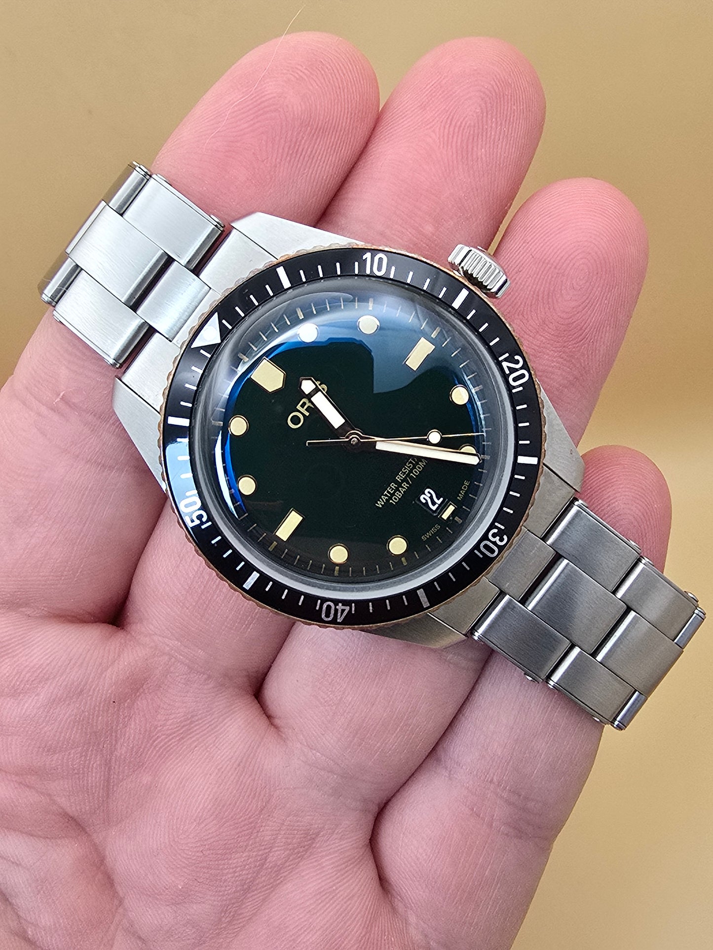 Oris Sixty-Five Green 40mm cutie/supracutie