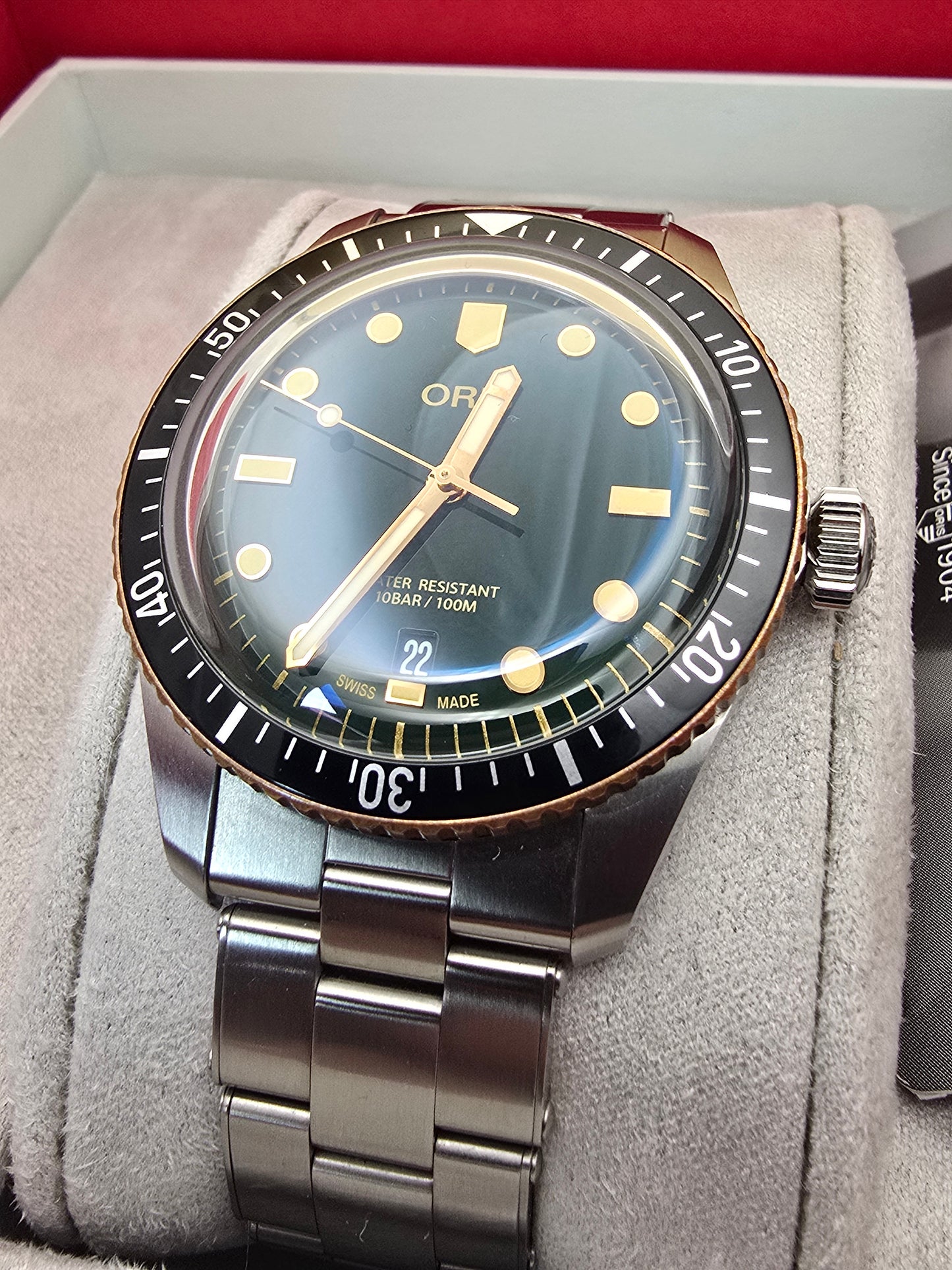 Oris Sixty-Five Green 40mm cutie/supracutie