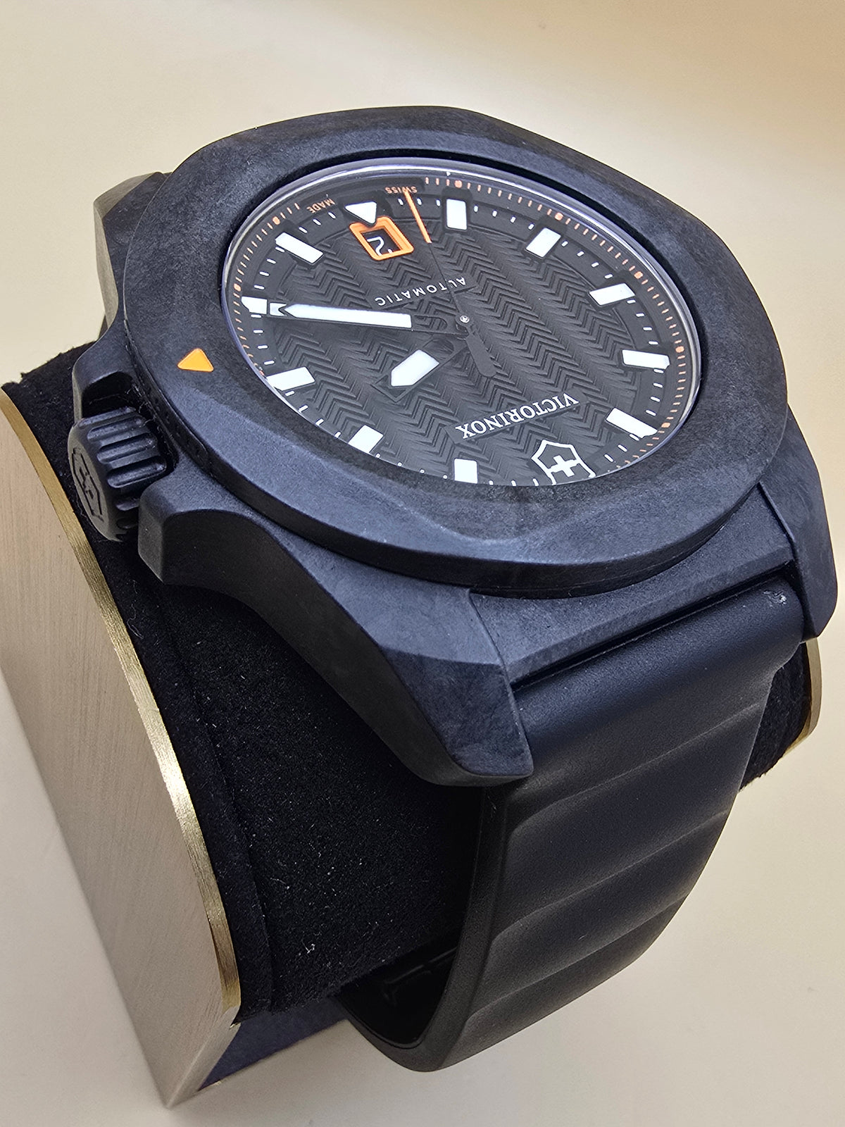 Swiss Army Carbon I.N.O.X. Automatic 41mm full set