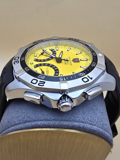 TAG Heuer Aquaracer Yellow Caliber S 43mm full set