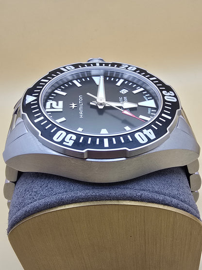 Hamilton Khaki Navy Frogman 42mm 2025 cutie/supracutie/garanție+factură dealer