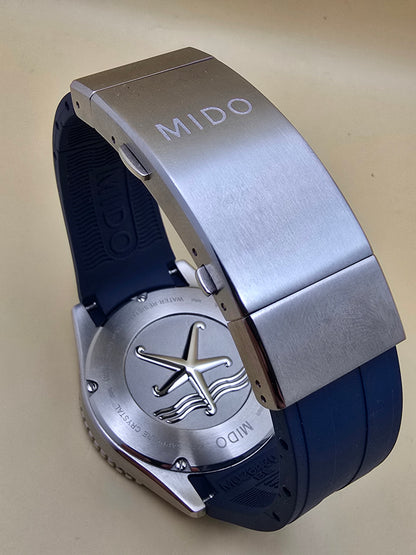Mido Ocean Star Blue Ceramic 200c 42.5mm full set 06.2026