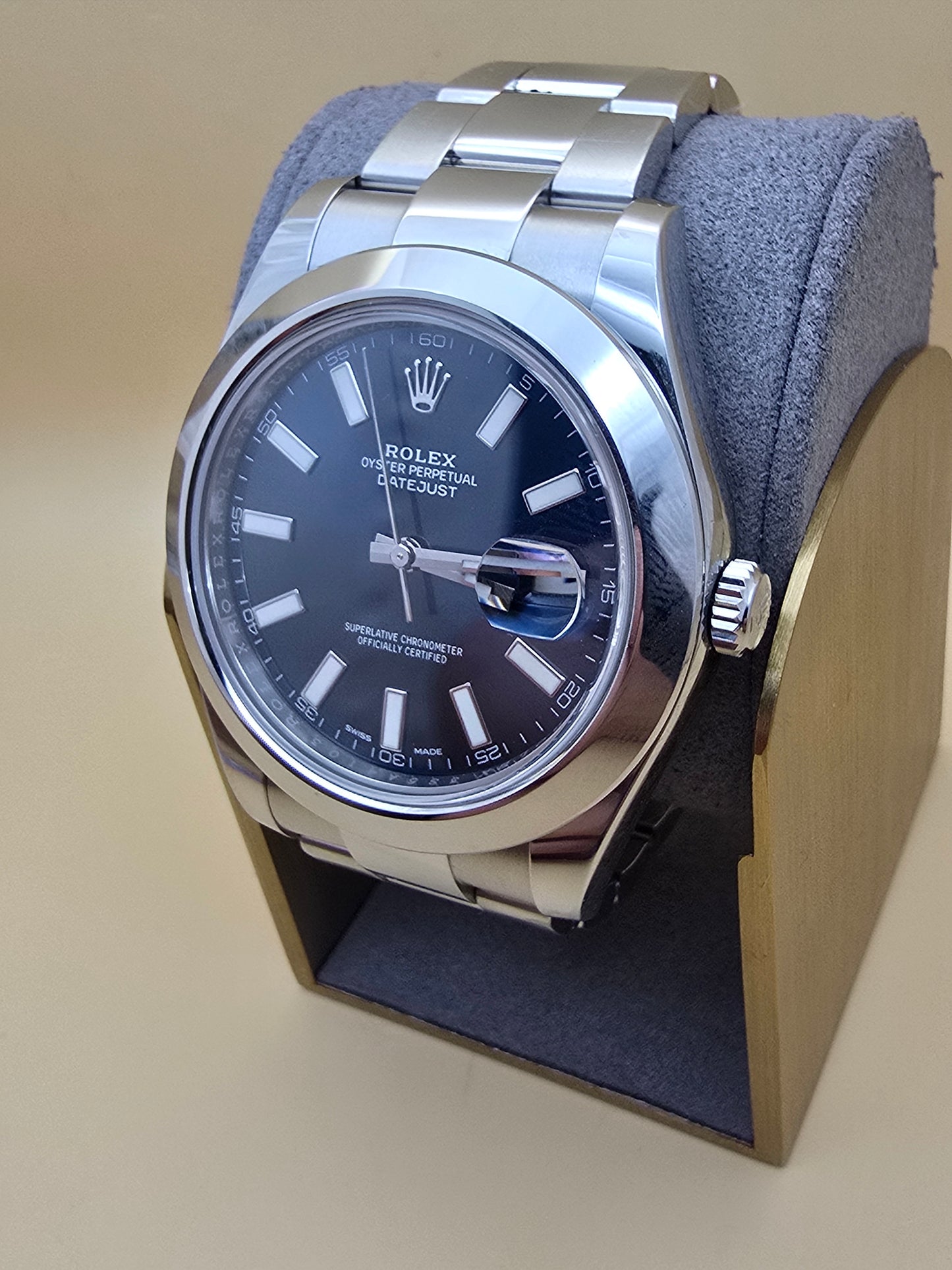Rolex Datejust 41 Blue full set 2017 8450euro