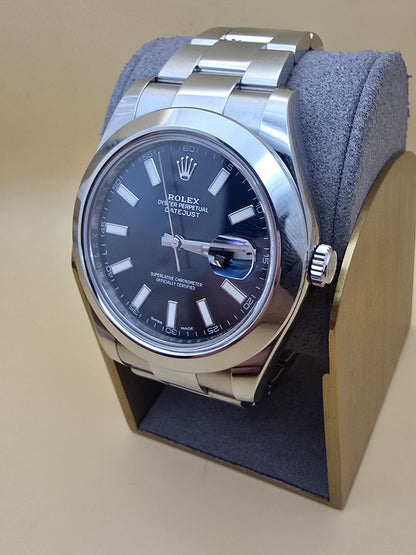 Rolex Datejust 41 Blue full set 2017 8450euro