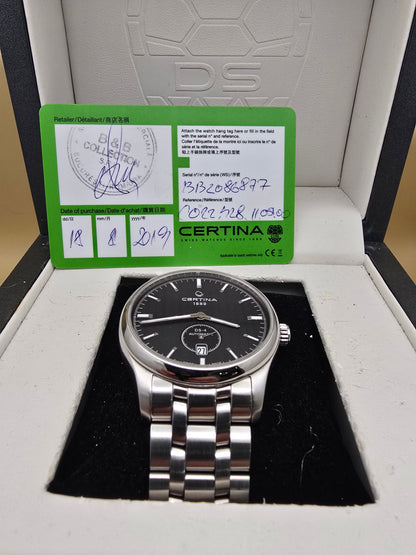 Certina DS-4 small seconds 40mm acte/cutie