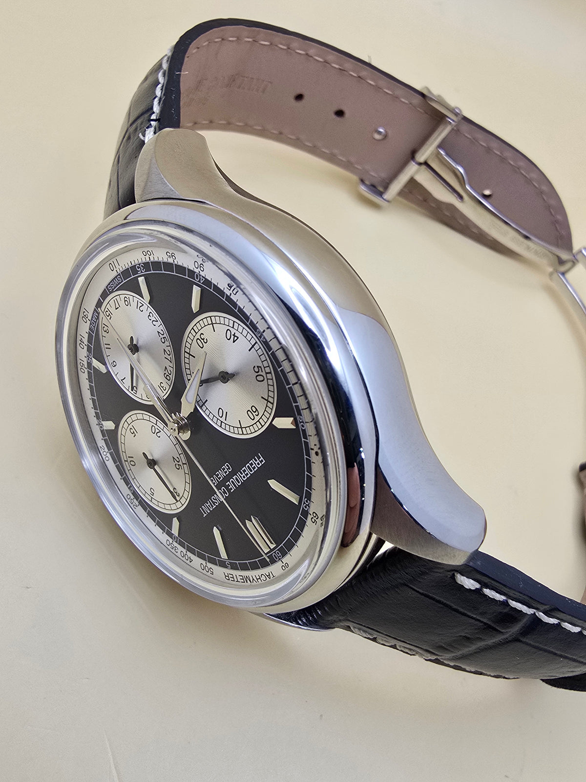 Frederique Constant Manufacture Flyback Cronograph 42mm cutie/supracutie/dovadă achiziție chrono24 2070euro