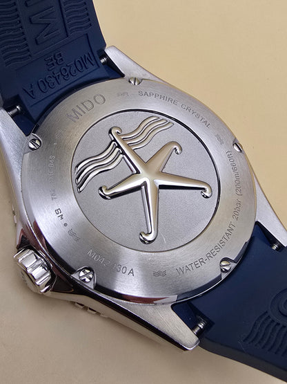 Mido Ocean Star Blue Ceramic 200c 42.5mm full set 06.2026