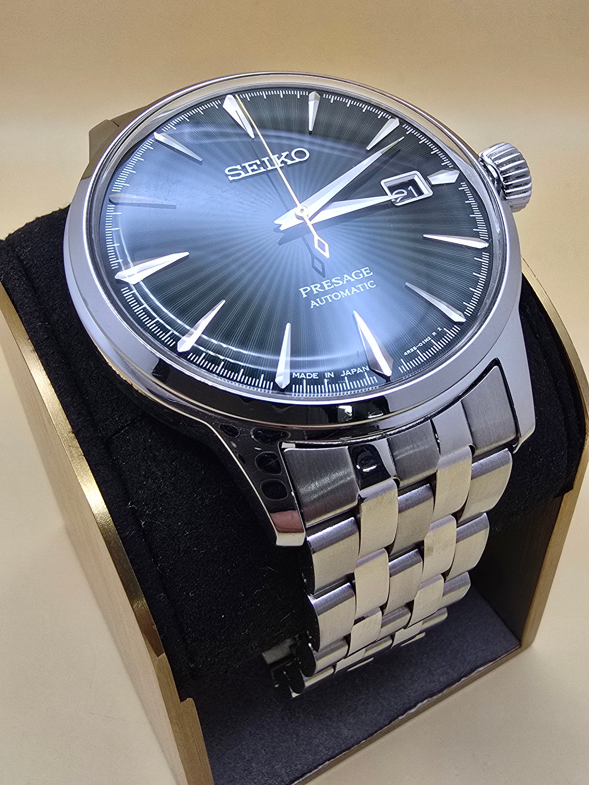 Seiko Presage Green Cocktail Time 40.5mm full set
