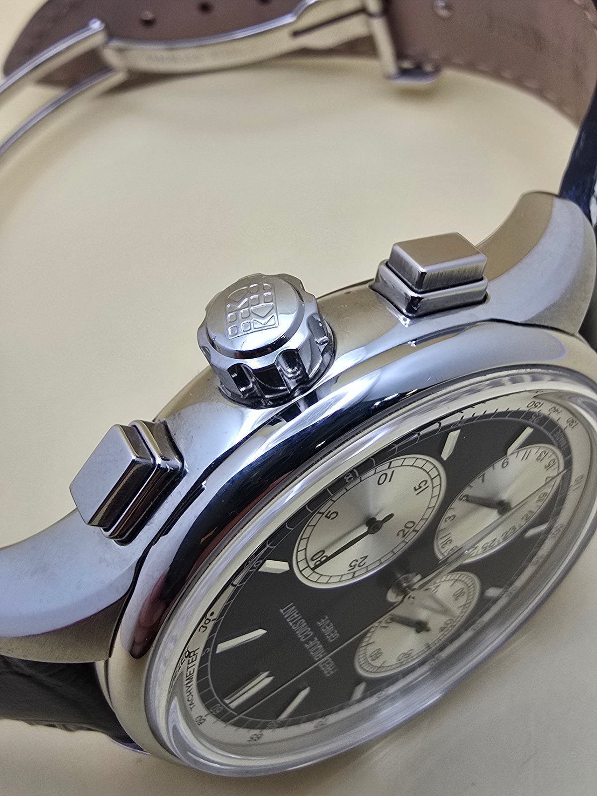 Frederique Constant Manufacture Flyback Cronograph 42mm cutie/supracutie/dovadă achiziție chrono24 2070euro