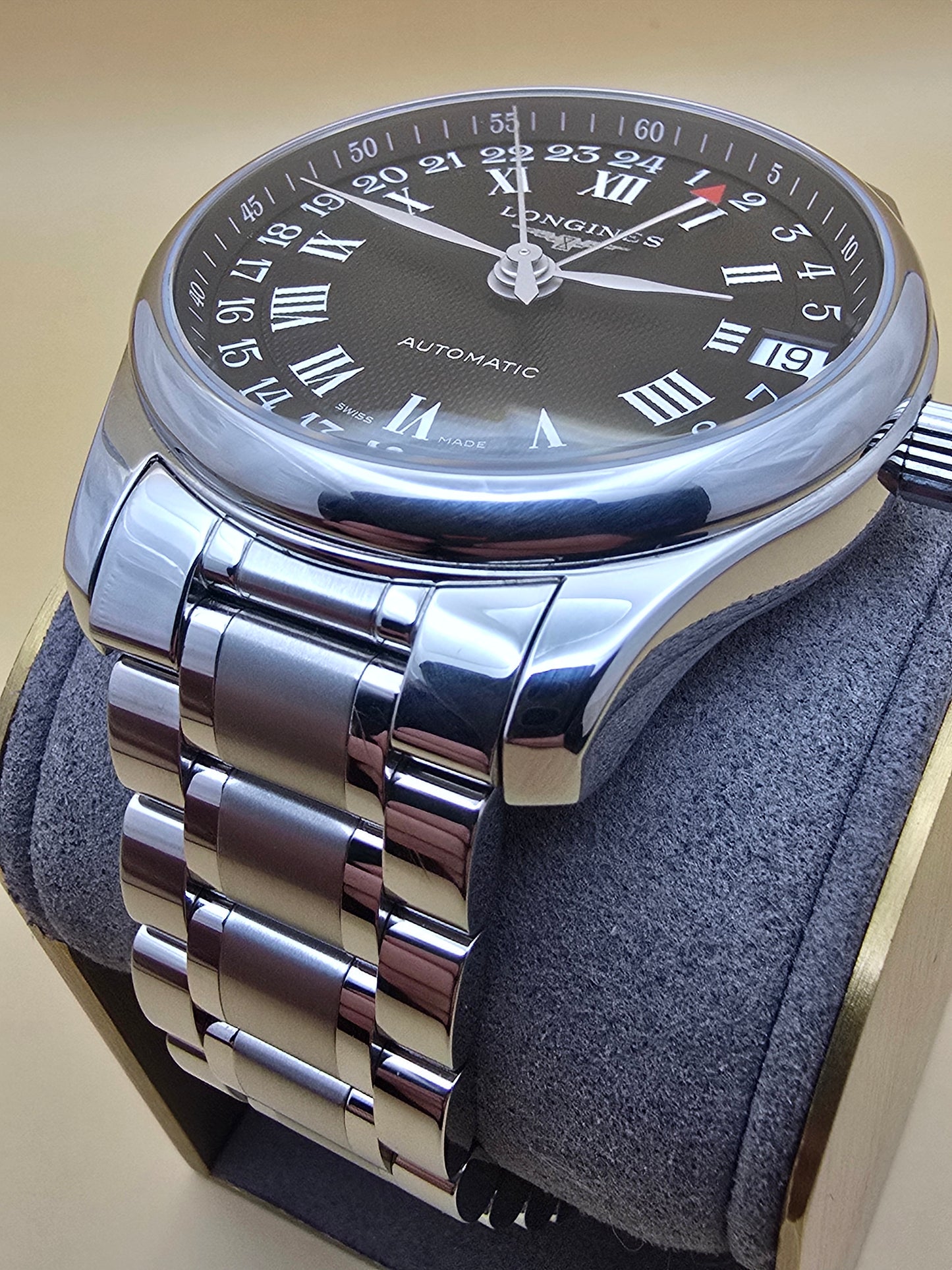 Longines Master Collection GMT 42mm cutie mahon/supracutie