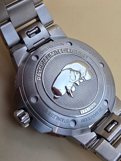 Oris Aquis Payton limited 171/400 Caliber400 inhouse 43.5mm inhouse garanție 10 ani