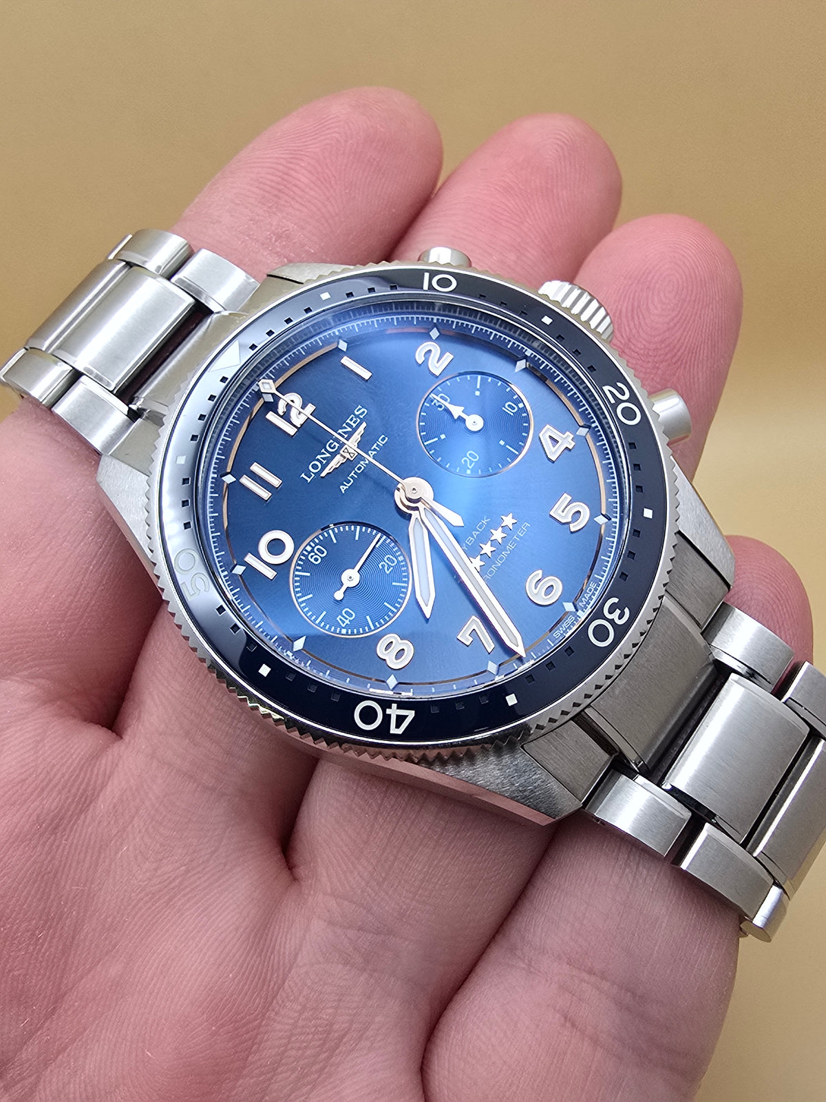Longines Spirit Flyback Cronograph Chronometer 42mm full set