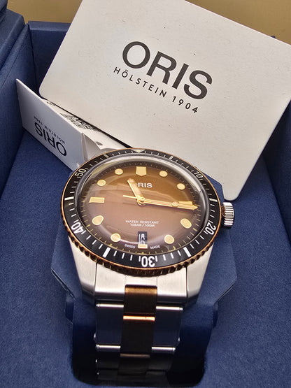 Oris Sixty-Five "Sunset" Bronze 40.5mm 2025 full set
