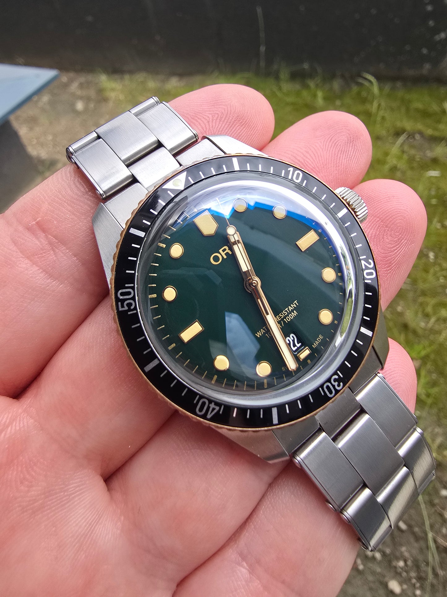 Oris Sixty-Five Green 40mm cutie/supracutie