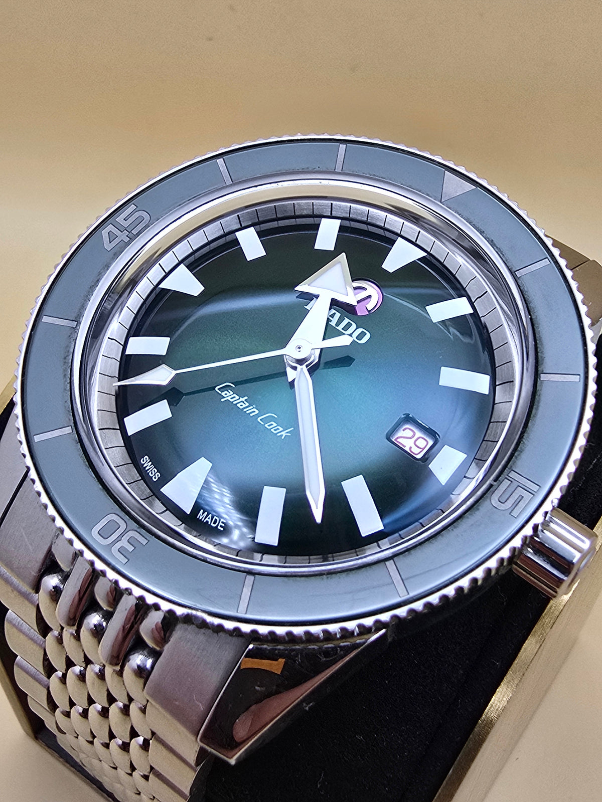Rado Green Captain Cook 42mm