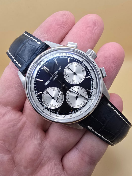 Frederique Constant Manufacture Flyback Cronograph 42mm cutie/supracutie/dovadă achiziție chrono24 2070euro