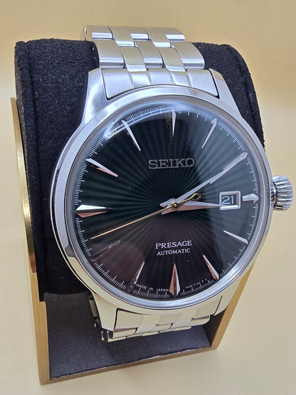 Seiko Presage Green Cocktail Time 40.5mm full set