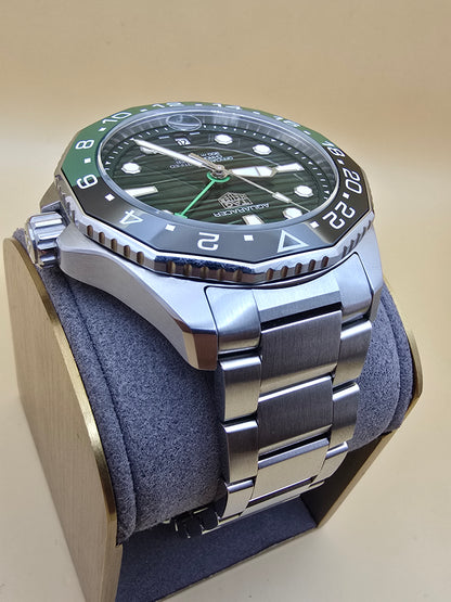 TAG Heuer Aquaracer Green GMT Ceramic 42mm full set 2025 3000eur