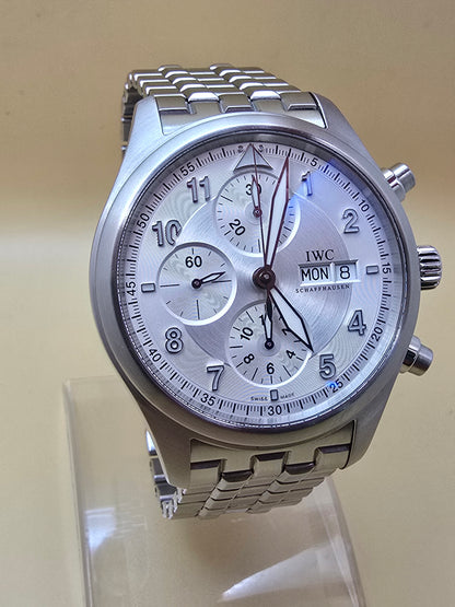 IWC Spitfire Chrono White Dial 42mm 2800eur