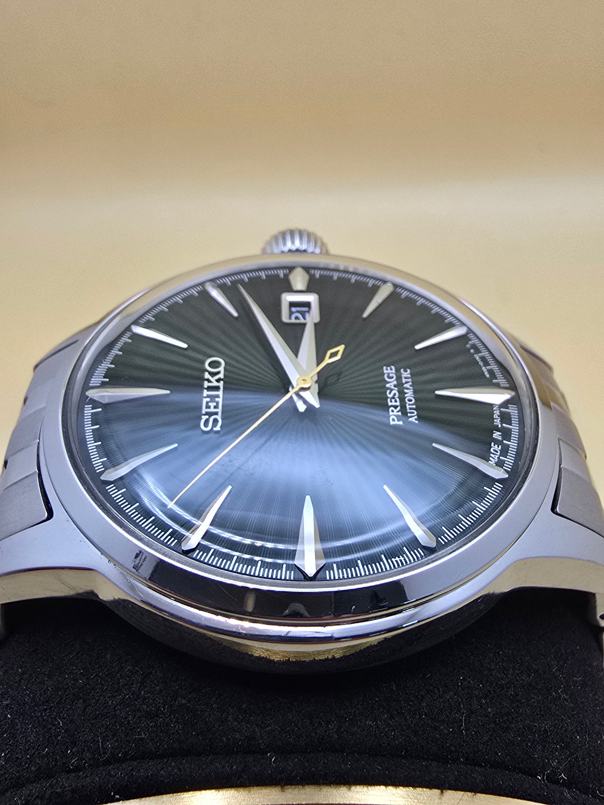 Seiko Presage Green Cocktail Time 40.5mm full set