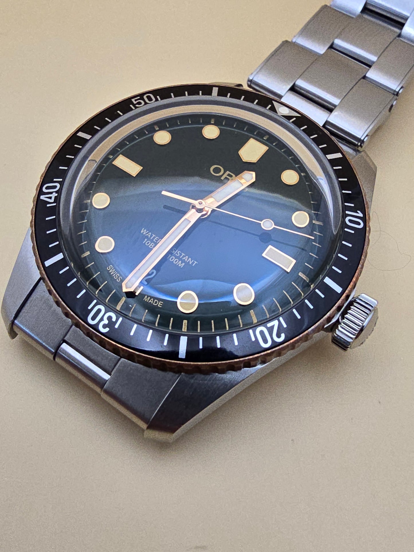 Oris Sixty-Five Green 40mm cutie/supracutie