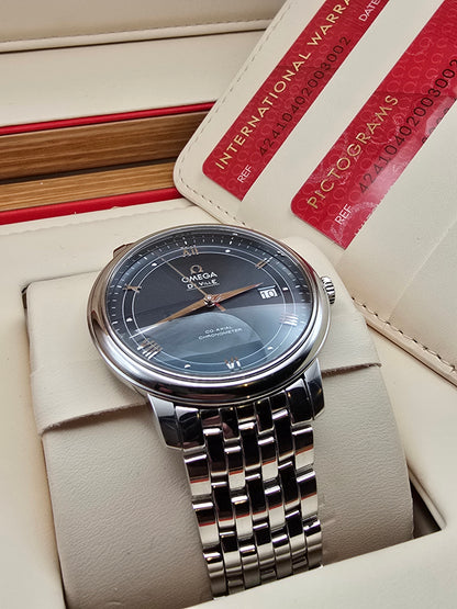 Omega De Ville Blue Co-Axial full set