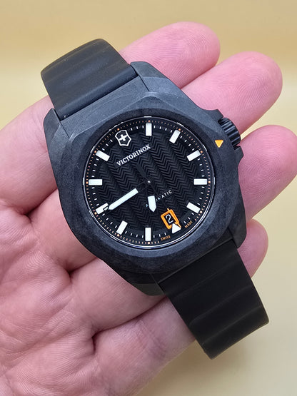 Swiss Army Carbon I.N.O.X. Automatic 41mm full set