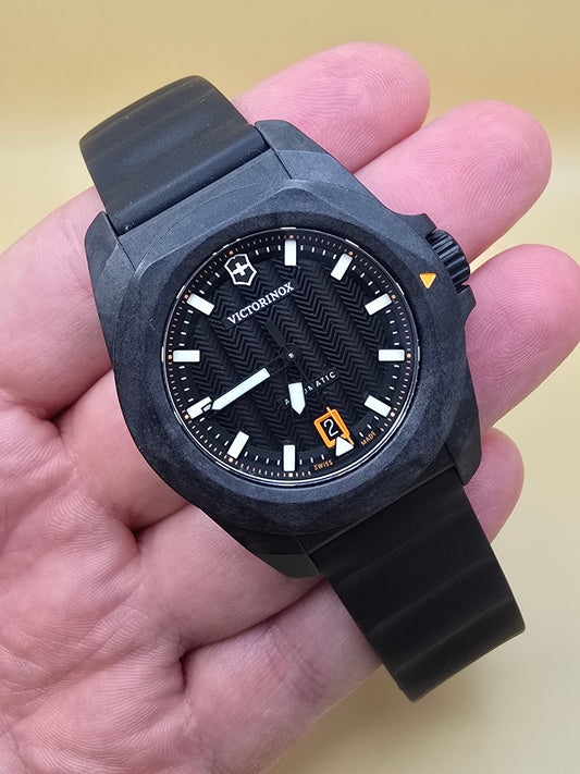 Swiss Army Carbon I.N.O.X. Automatic 41mm full set